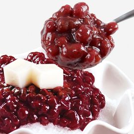 [SH Pacific] (new) Whole shaved ice bean with café fruit red beans alive 1kg 100% domestic red beans_Fresh taste, savory, sweet, soft texture, high quality_Made in Korea
